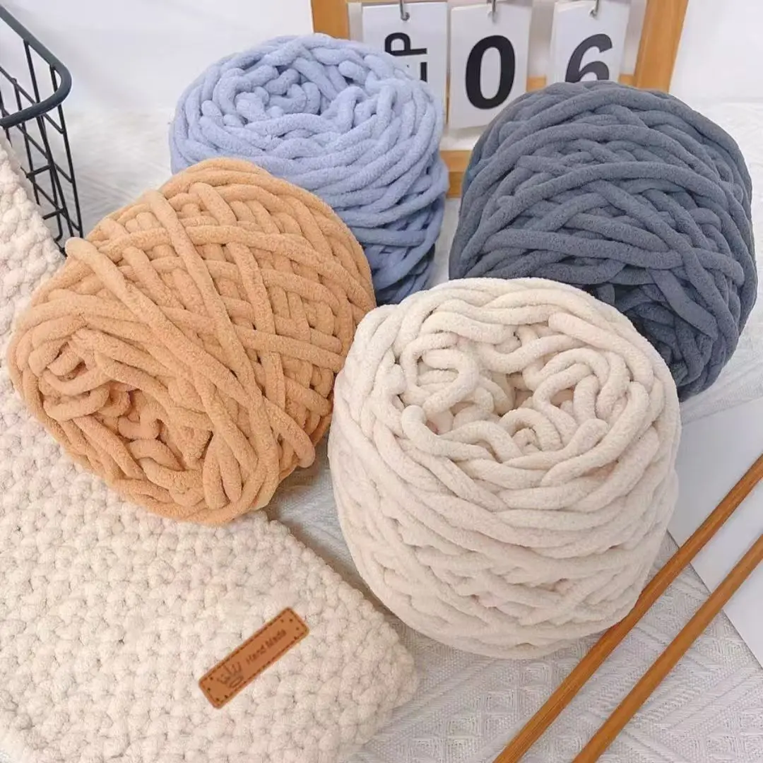 Wool Blanket Herringbone - Fil de Chenille Ogo pour Écharpe,