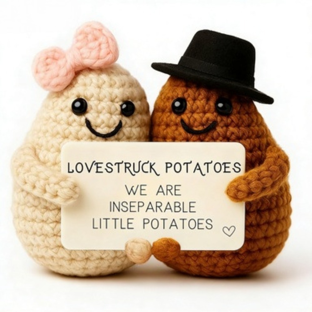 Home And Textiles Today - Adorable poupée en crochet faite main,