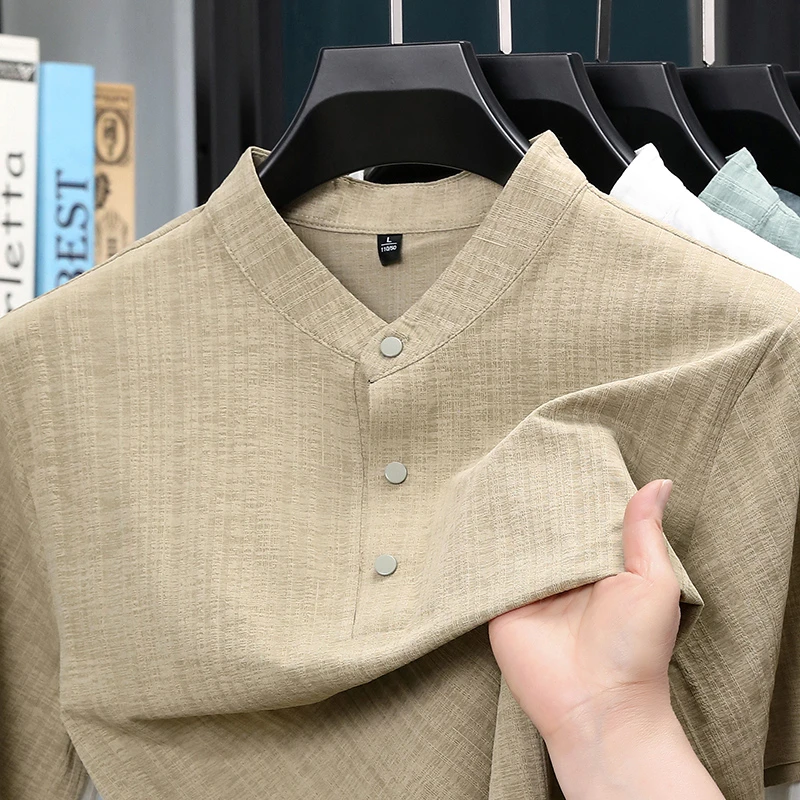 Chemise Homme Légère à Col Mon - Home And Textiles avis et prix