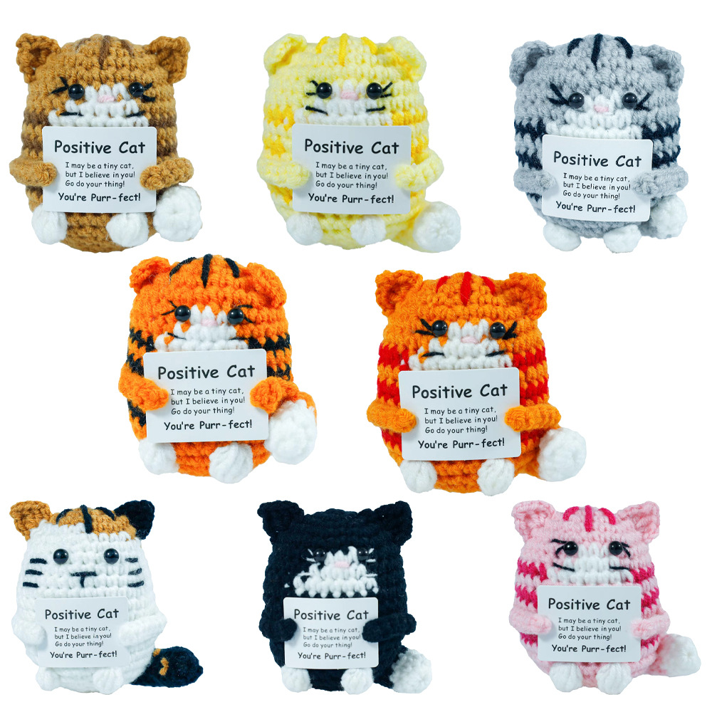 Poupée de chat Positive au Cro - Home And Textiles Today avis et prix