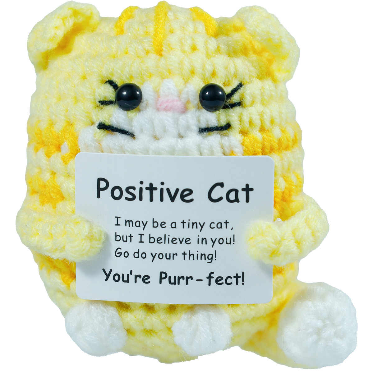 Poupée de chat Positive au Cro - Home And Textiles Today avis et prix