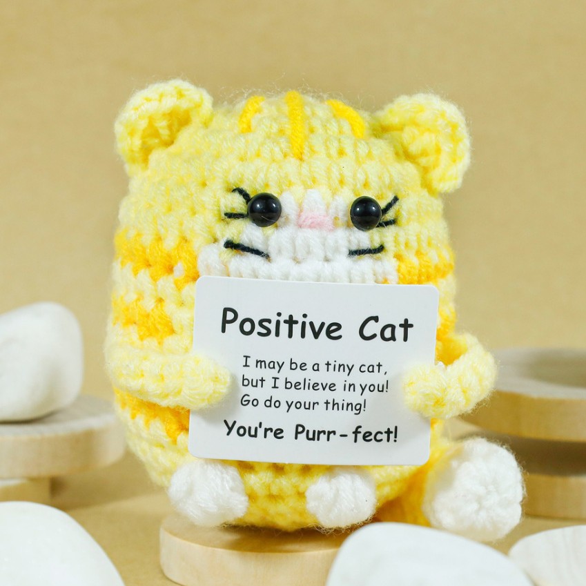 Poupée de chat Positive au Cro - Home And Textiles Today avis et prix