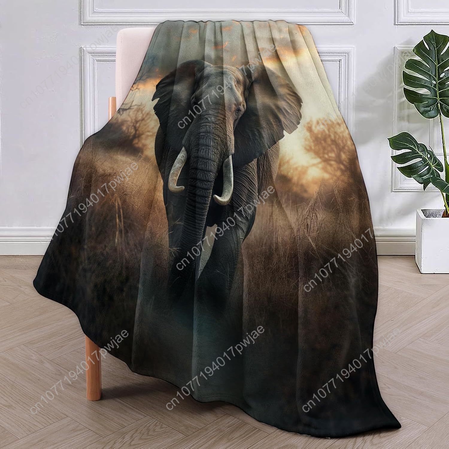 Couverture polaire d'éléphant, - Quality Home Textiles avis et prix