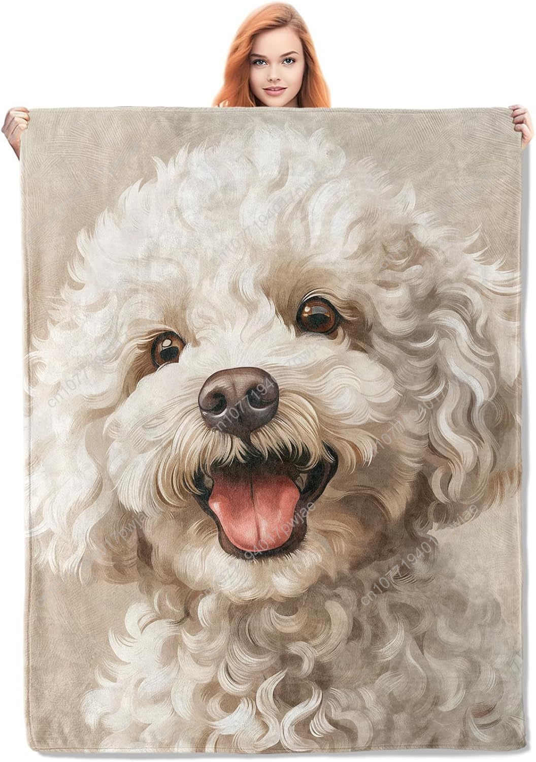 Couverture avec Portrait de ca - Quality Home Textiles avis et prix